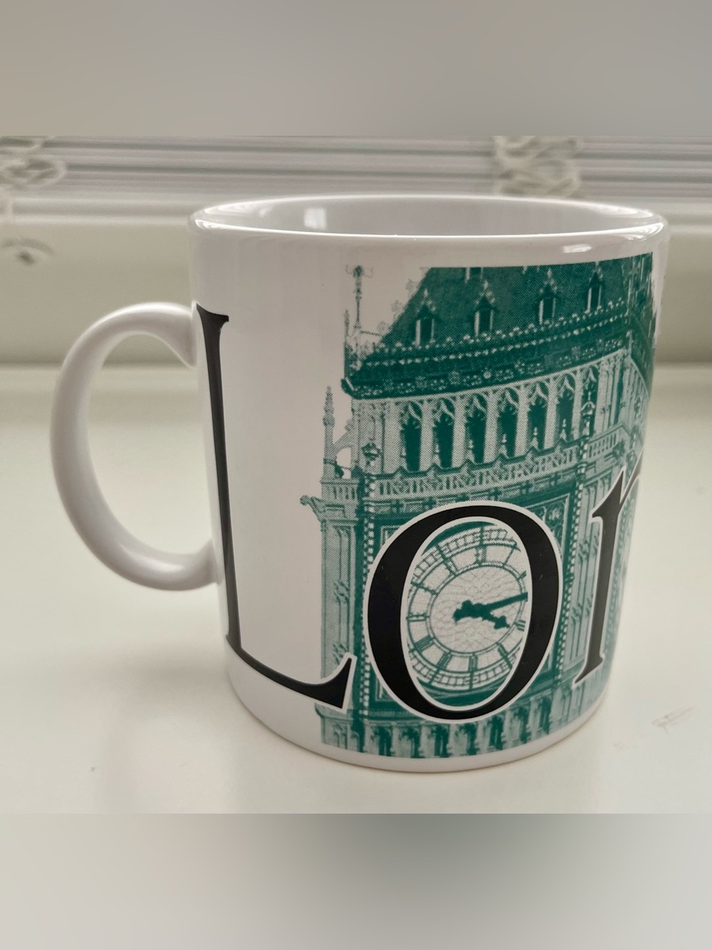 Starbucks BIG City Collector Series Mug : LONDON 1994 20oz